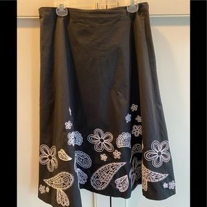 Lillie Rubin black skirt